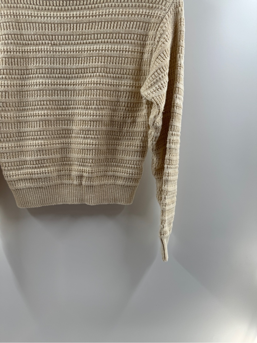 Universal Thread Cream Textured Knit Sweater – Women's XS - Picture 8 of 8